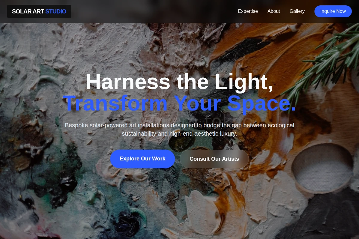 Solar Art Studio