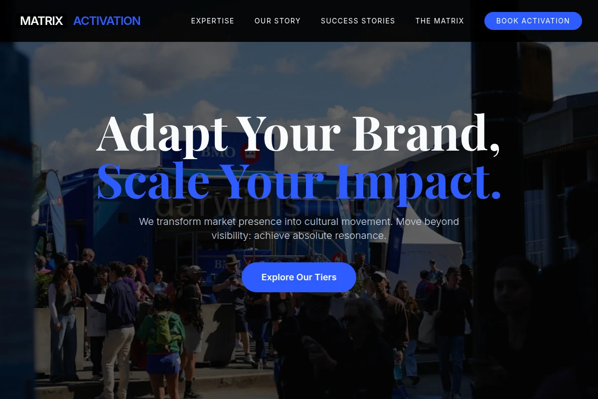 Matrix Brand Activation