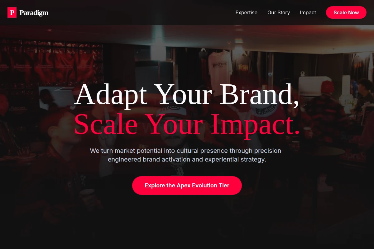 Paradigm Brand Activation
