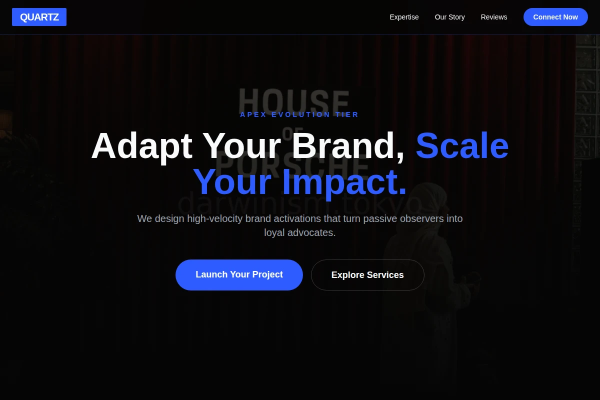 Quartz Brand Activation
