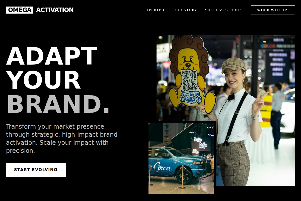 Omega Brand Activation