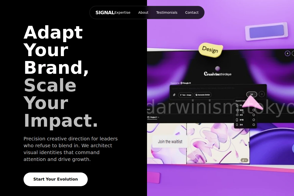 Signal Creative Direction