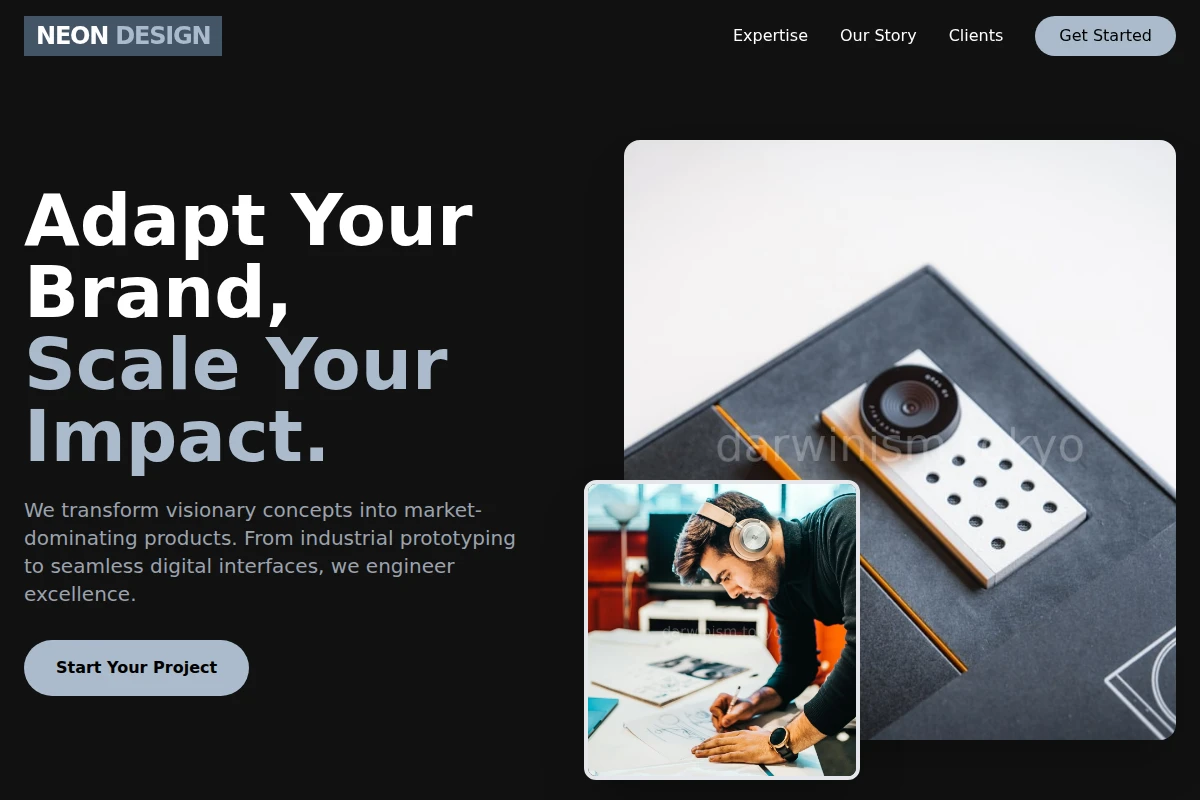 Neon Product Design