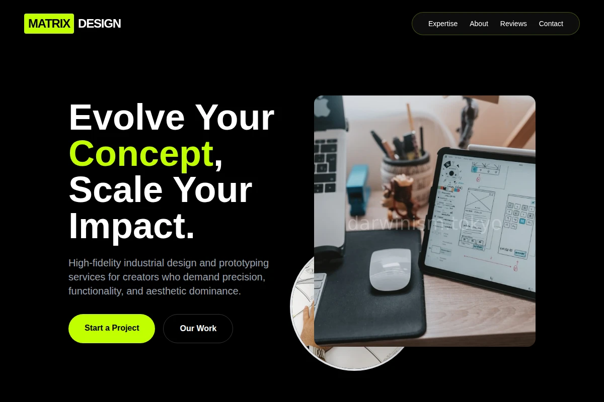 Matrix Product Design