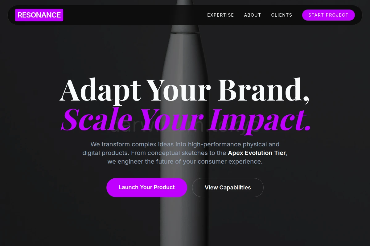 Resonance Product Design